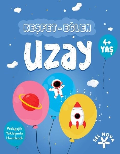KolektifEgitim Etkinlik KitaplariKeşfet - Eğlen: Uzay 4+ Yaş