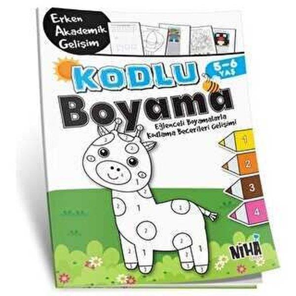 KolektifMalbücherKodlu Boyama 5-6 Yaş