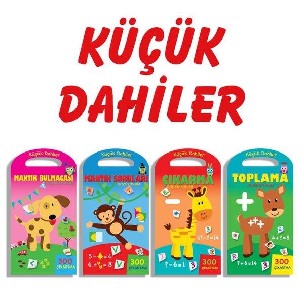 KolektifEgitim Etkinlik KitaplariKüçük Dahiler Seti - 4 Kitap Takım