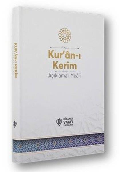 Kolektifİslami KitaplarKur'an-ı Kerim Açıklamalı Meali - Orta Boy - Beyaz Kapak