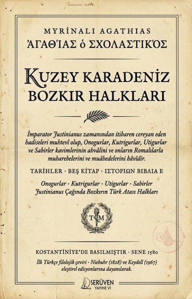 Agatha's SkolastikosTürk Tarihi Araştırmaları KitaplarıKuzey Karadeniz Bozkır Halkları