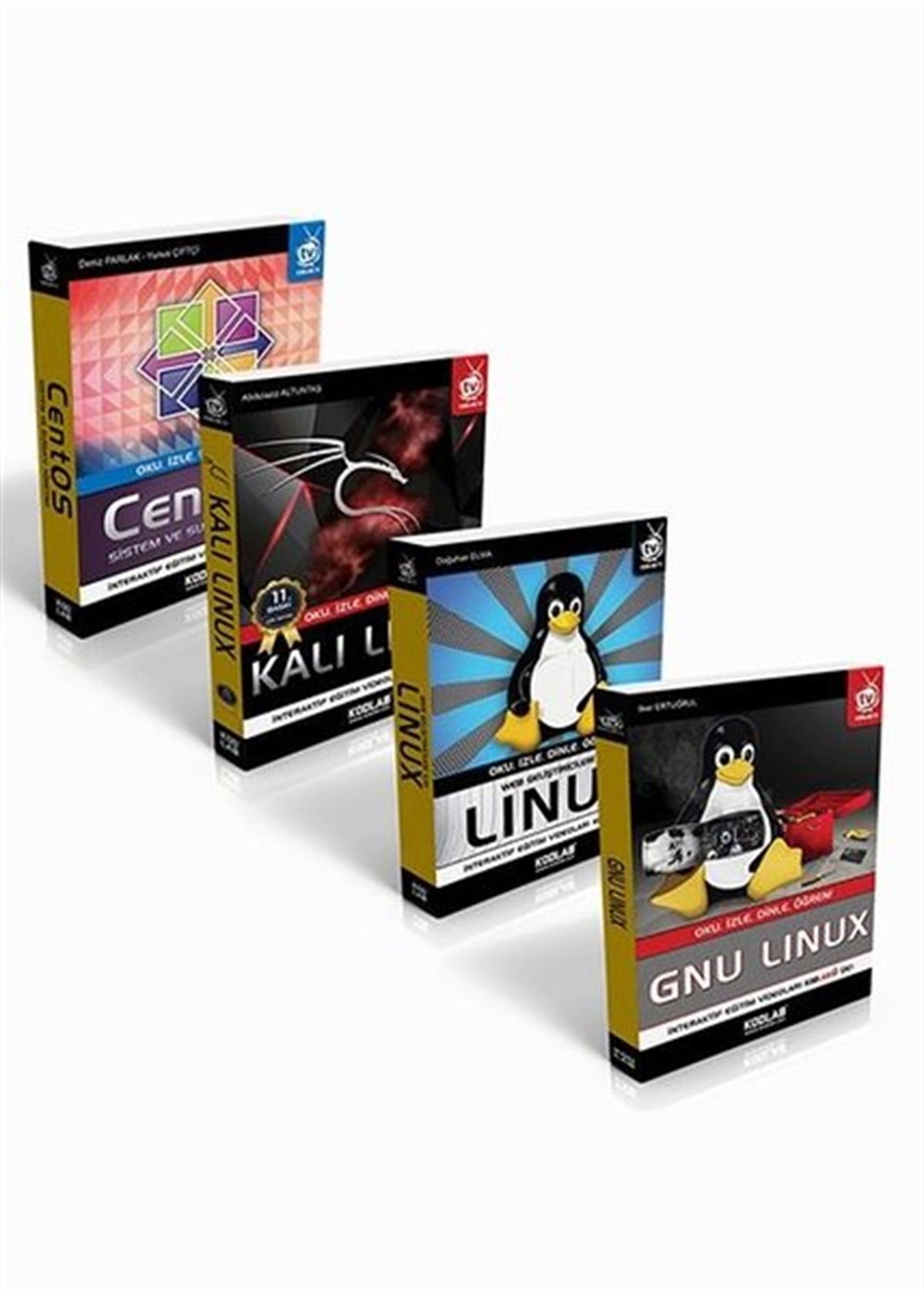 KolektifComputer BücherLinux Eğitim Seti-4 Kitap Takım