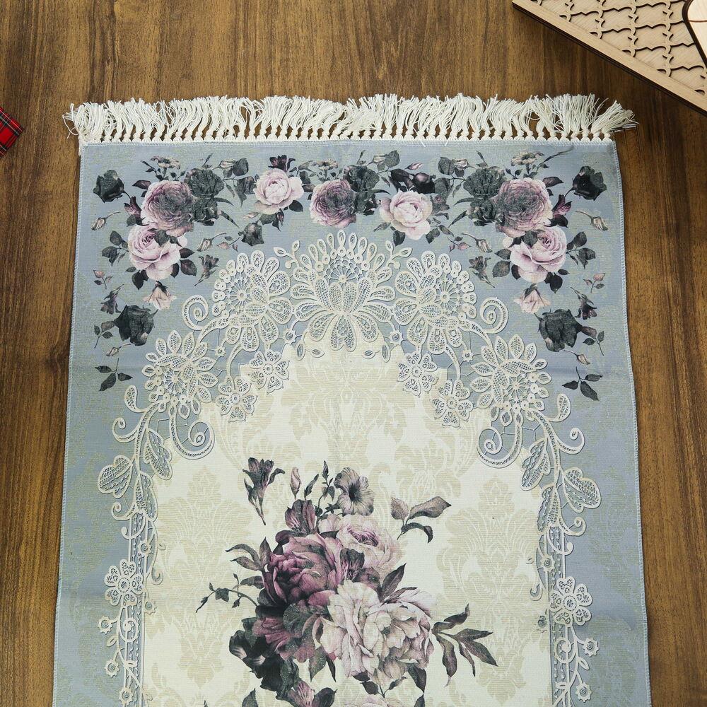 Lüks Hürrem Seccade Gri 70 x 117 cm