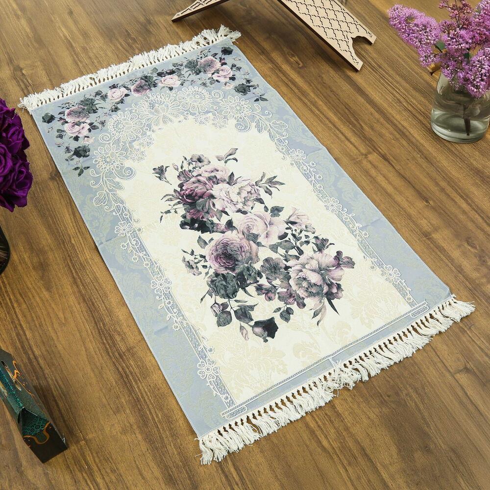 Lüks Hürrem Seccade Gri 70 x 117 cm