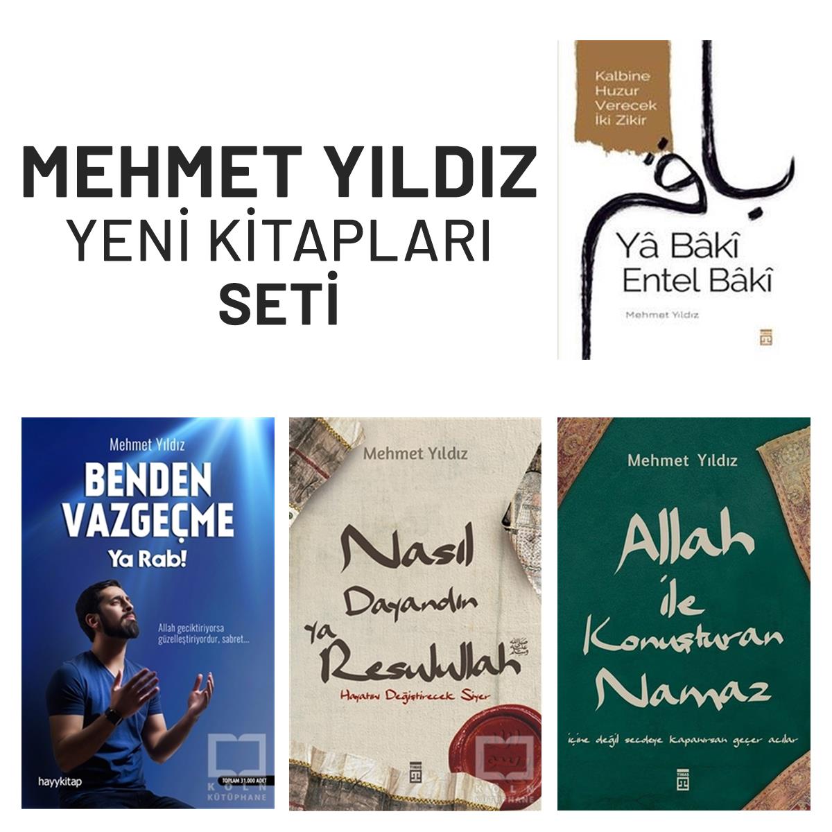 Mehmet YıldızSetlerMehmet Yıldız Yeni Kitapları Seti