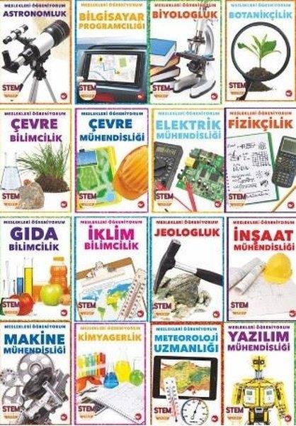 R.J. BaileyEtkinlik KitaplarıMeslekleri Öğreniyorum Seti - 16 Kitap Takım