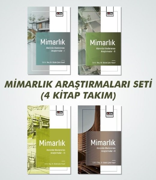 KolektifDigerMimarlık Araştırmaları Seti - 4 Kitap Takım