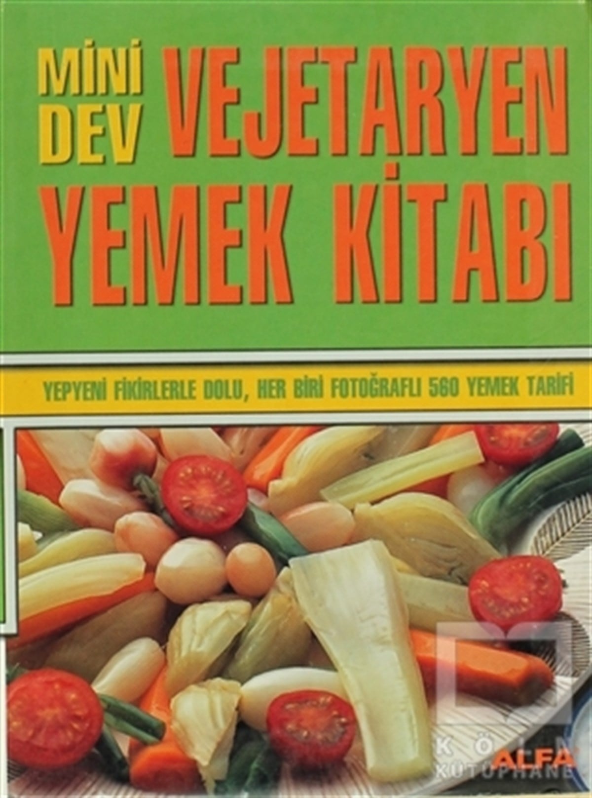 Carla BardiYemek KitaplarıMini Dev Vejetaryen Yemek Kitabı