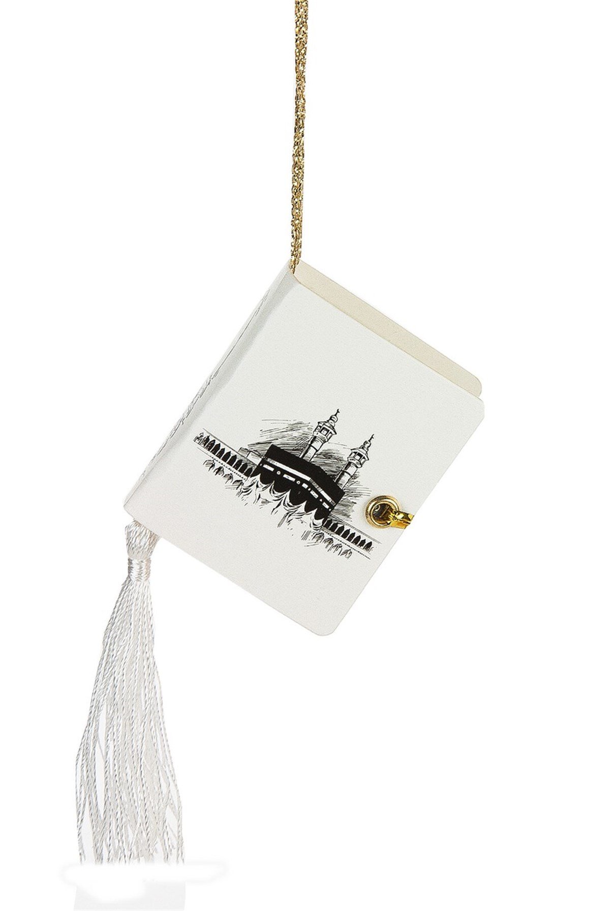 Mini Kuranı Kerim - Sade Arapça - Kabe Kapısı Desenli