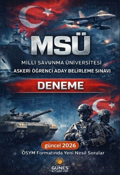 KolektifMSÜ Deneme Sinavi - Yaprak TestMSÜ Milli Savunma Üniversitesi Askeri Öğrenci Aday Belirleme Sınavı Deneme