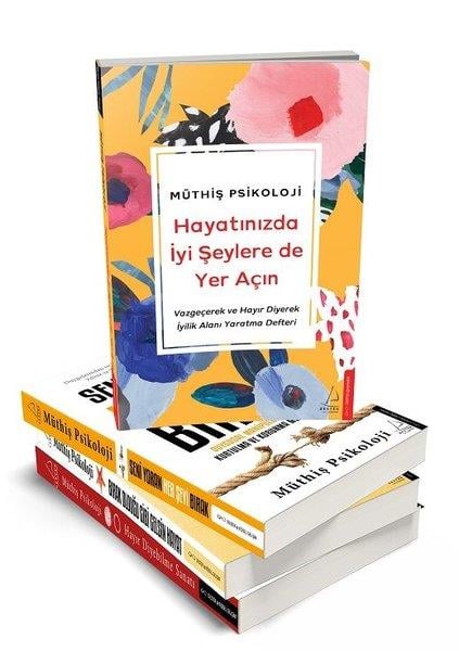 Müthiş PsikolojiPsikoloji KitaplarıMüthiş Psikoloji Seti - 3 Kitap Takım Defter Hediyeli