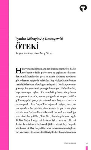 Fyodor Mihayloviç DostoyevskiWeltklassikerÖteki