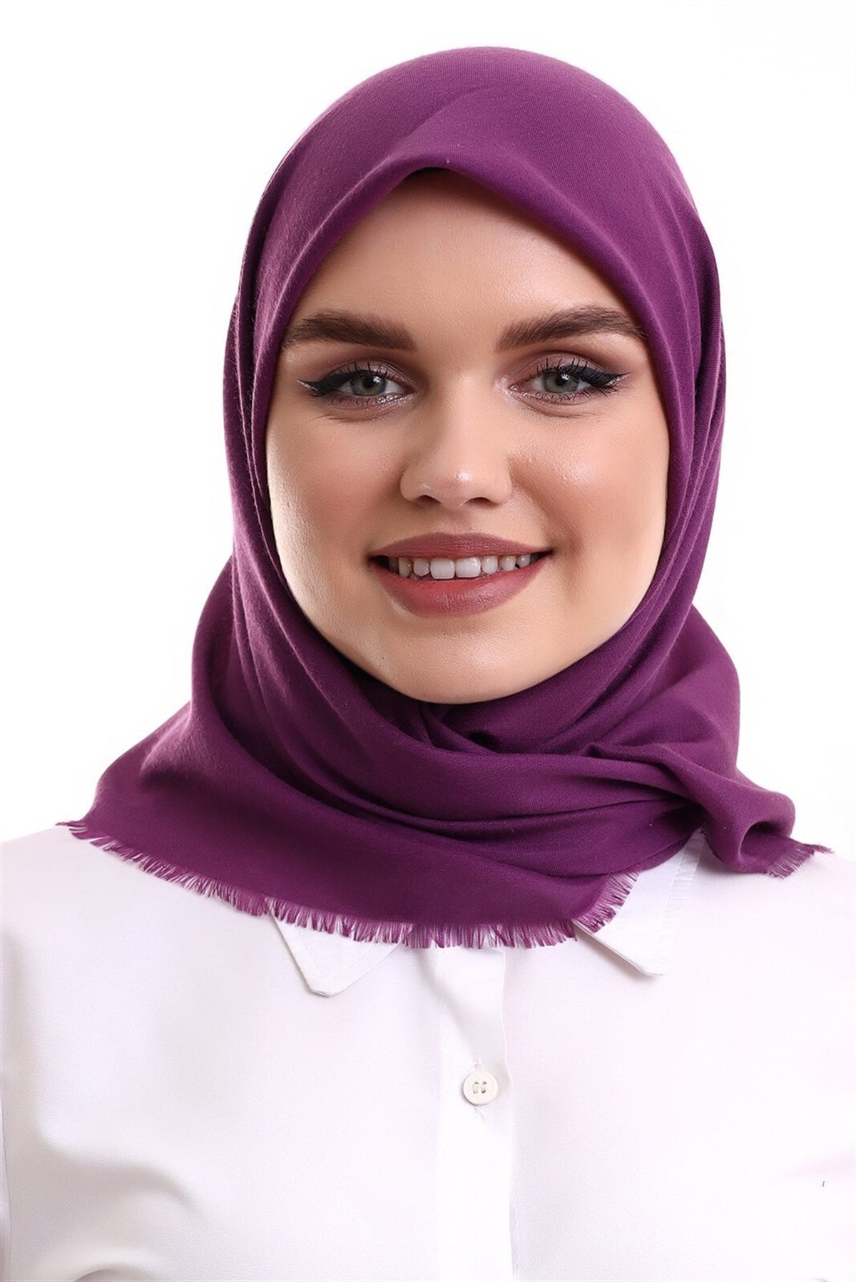 Pamuklu Pano Düz Desensiz Örtü Fuşya