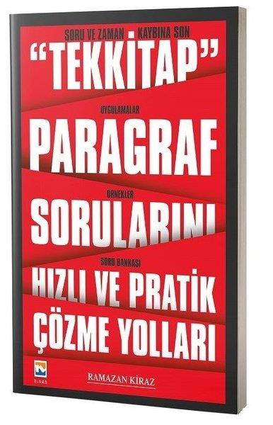 Ramazan KirazSınavlara Hazırlık KitaplarıParagraf Sorularını Hızlı ve Pratik Çözme Yolları