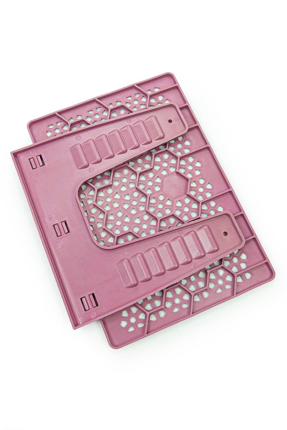 Plastik Rahle - Pratik Rahle - Masa Üstü Rahlesi - Kitap Okuma Standı - Pembe