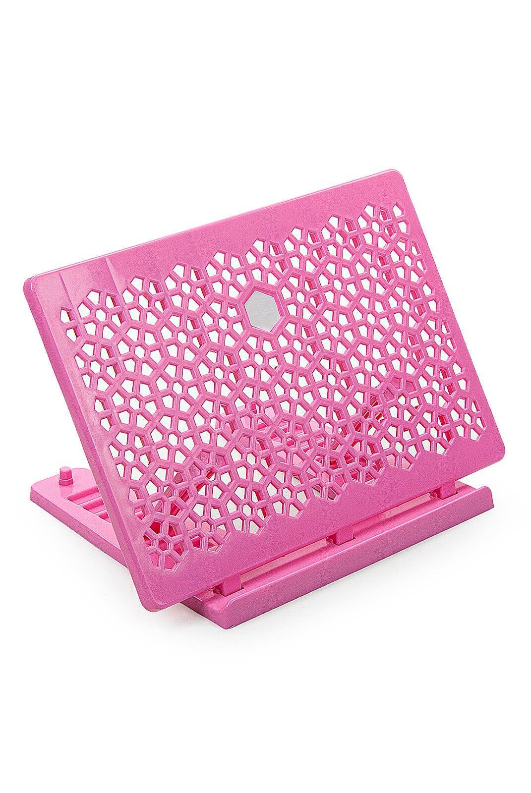 Plastik Rahle - Pratik Rahle - Masa Üstü Rahlesi - Kitap Okuma Standı -  Pembe