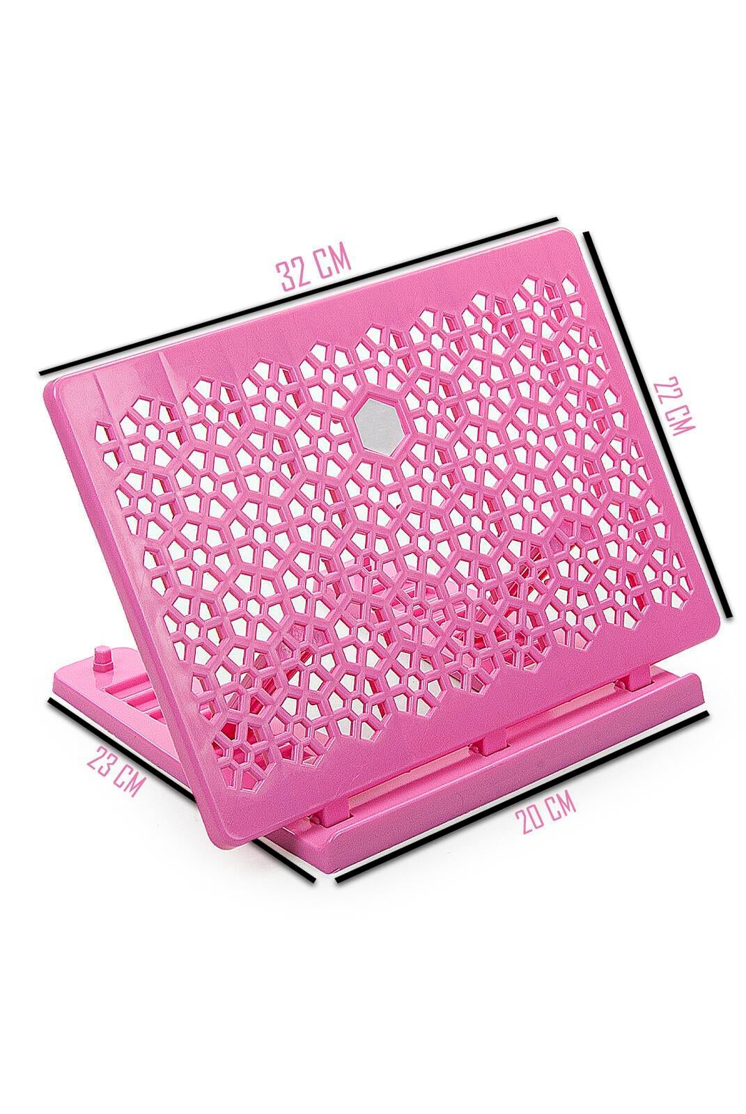 Plastik Rahle - Pratik Rahle - Masa Üstü Rahlesi - Kitap Okuma Standı -  Pembe