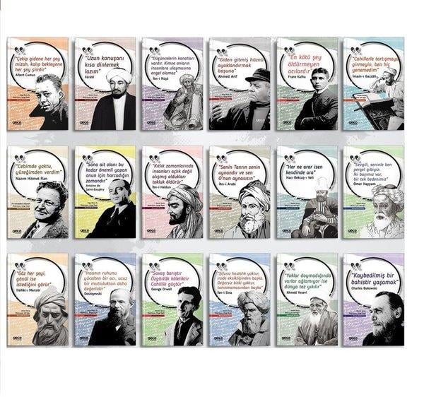 KolektifFelsefe BilimiPopüler Edebiyat Seti - 18 Kitap Takım