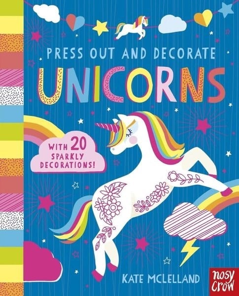 Kate MclellandPreschoolPress Out and Decorate: Unicorns