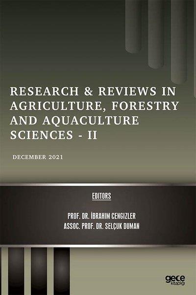 KolektifScienceResearch and Reviews in Agriculture Forestry and Aquaculture Sciences 2 - December 2021