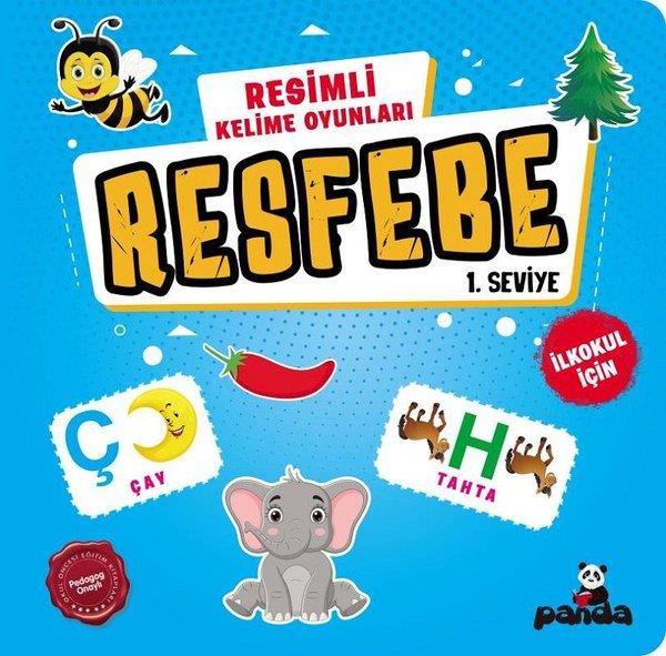 KolektifEtkinlik KitaplarıResfebe 1. Seviye - Resimli Kelime Oyunları - İlkokul İçin