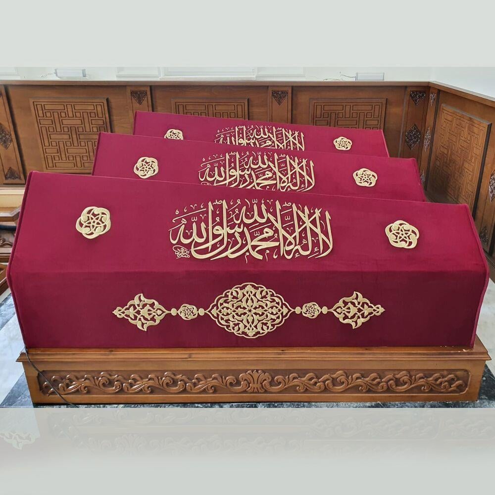 Sanduka Türbe Tabut Örtüsü & Puşide Kaanlar Vakfı kulliyesi ( Özel Ölçü ...