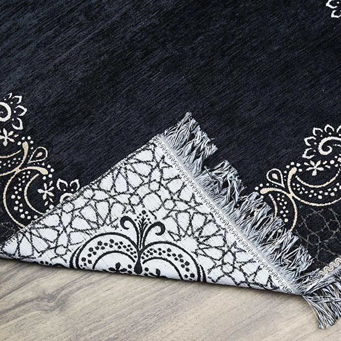 Seccade Munis Siyah 65x115 cm - 320 gr