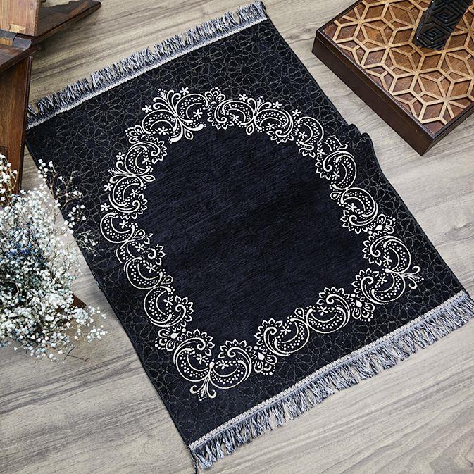 Seccade Munis Siyah 65x115 cm - 320 gr