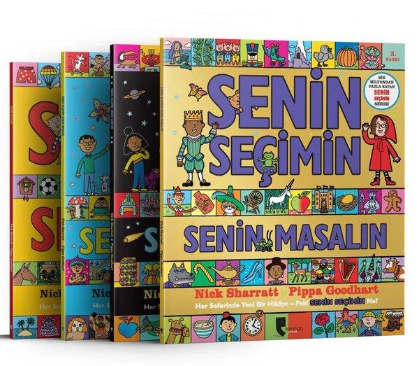 Nick SharrattEgitim Etkinlik KitaplariSenin Seçimin Seti - 4 Kitap Takım