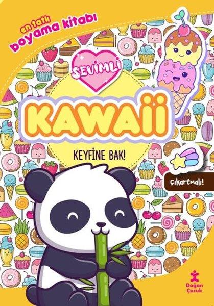 KolektifEgitim Etkinlik KitaplariSevimli Kawaii-Keyfine Bak! En Tatlı Boyama Kitabı - Çıkartmalı!
