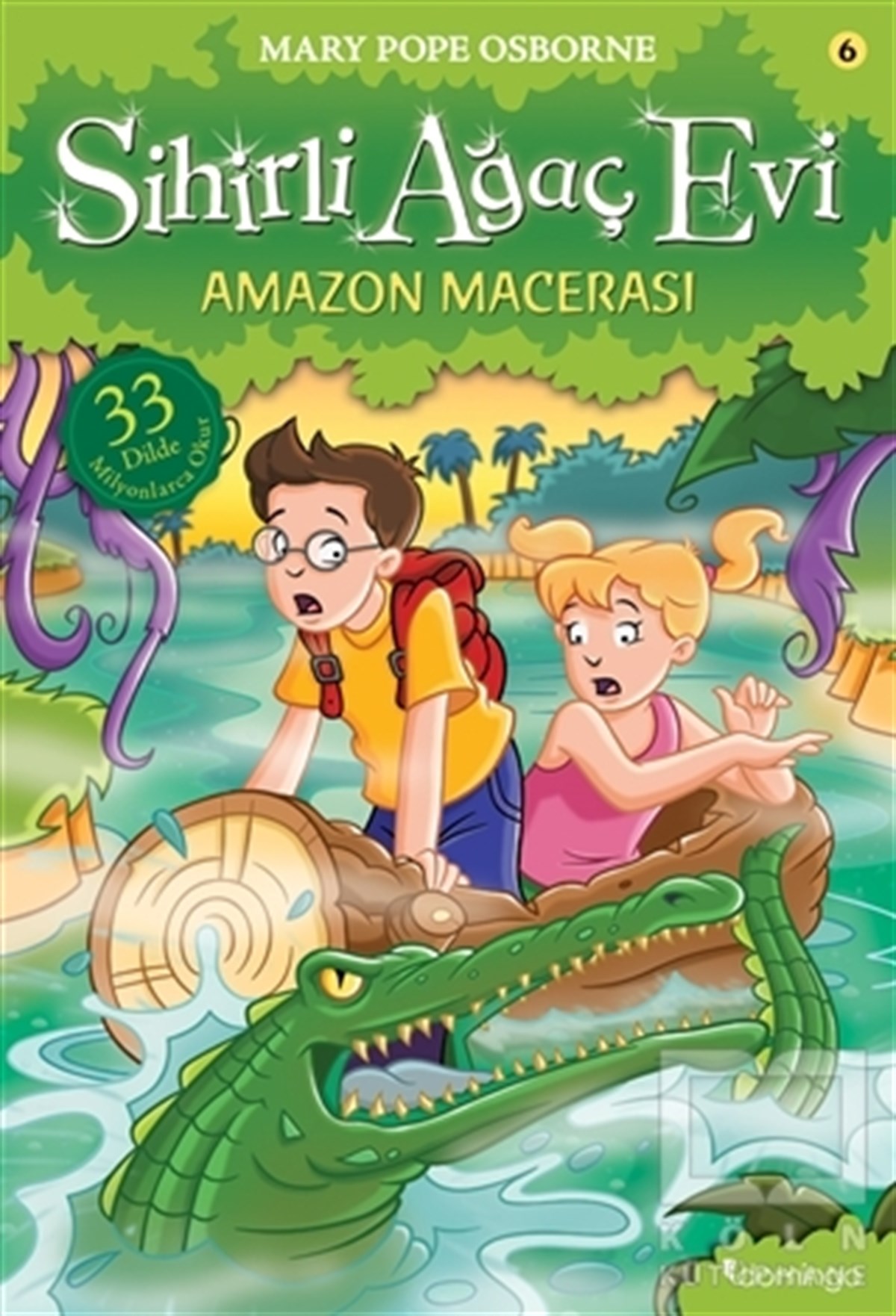 Mary Pope OsborneRoman-ÖyküSihirli Ağaç Evi 6 - Amazon Macerası