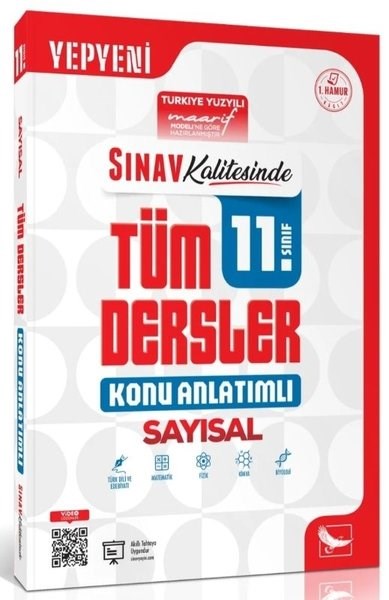 KolektifTüm DerslerSınav Kalitesinde 11. Sınıf Sayısal Tüm Dersler Konu Anlatımlı