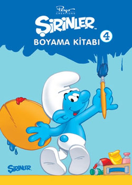 Pierre CullifordBoyama KitaplarıŞirinler - Boyama Kitabı 4