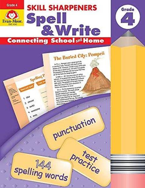 Evan MoorPreschoolSkill Sharpeners Spell and Write Grade 4