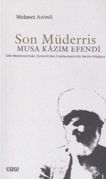 Mehmet AzimliOsmanlı Tarihi KitaplarıSon Müderris