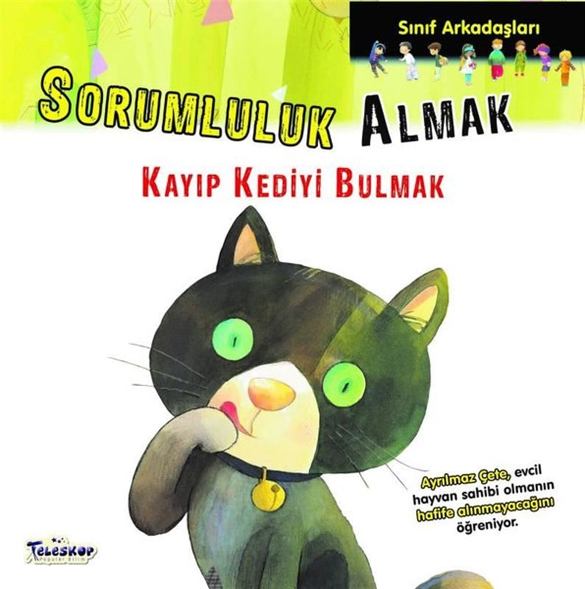 Elisenda CastellsEgitim Etkinlik KitaplariSorumluluk Almak - Kayıp Kediyi Bulmak