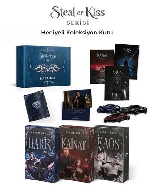 Sanem ÖzelFantastik Kitaplar & Fantastik RomanlarSteal or Kiss Serisi Kenar Boyamalı Seti - 3 Kitap Takım - Kutulu