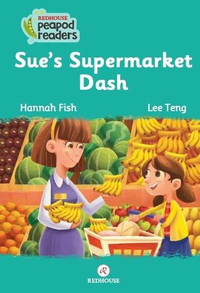 Hannah FishYabancı Dil Çocuk KitaplarıSue's Supermarket Dash-Beginner Pre A1