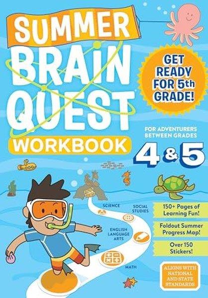 Claire PiddockChildren InterestSummer Brain Quest: Between Grades 4 & 5