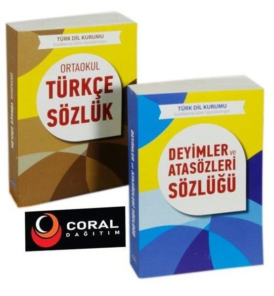 KolektifAtasözleri ve Deyimler SözlükleriT.D.K. Uyumlu Ortaokul Türkçe Sözlük, Deyimler ve Atasözleri Sözlüğü Seti - 2 Kitap Takım
