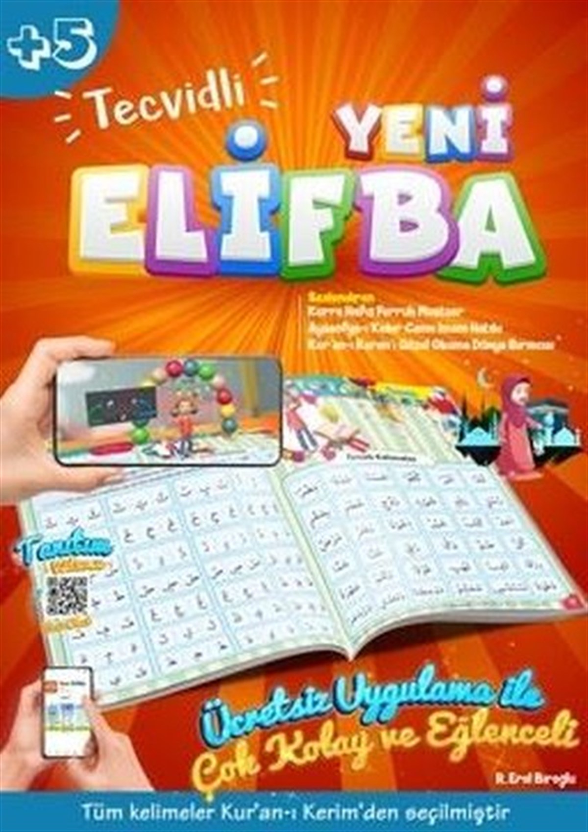 KolektifIslami Çocuk KitaplariTecvidli Yeni ElifBa: Artırılmış Gerçeklik Uygulamasıyla