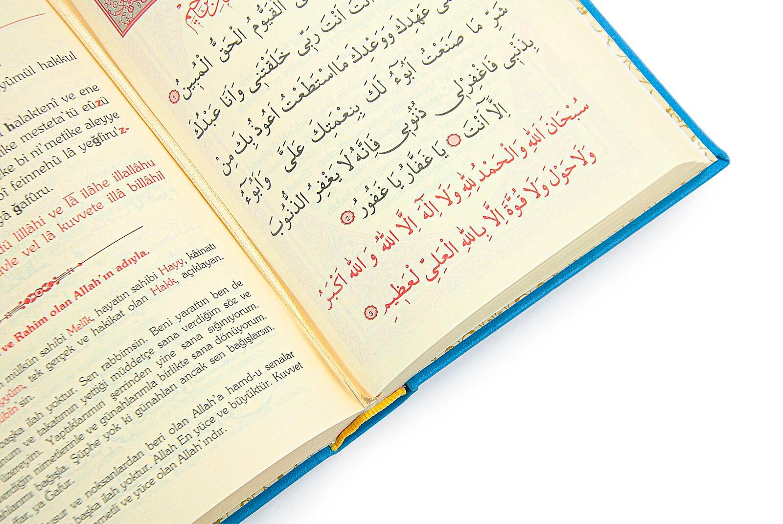 Termoderi Ciltli Büyük Cevşen - Mavi