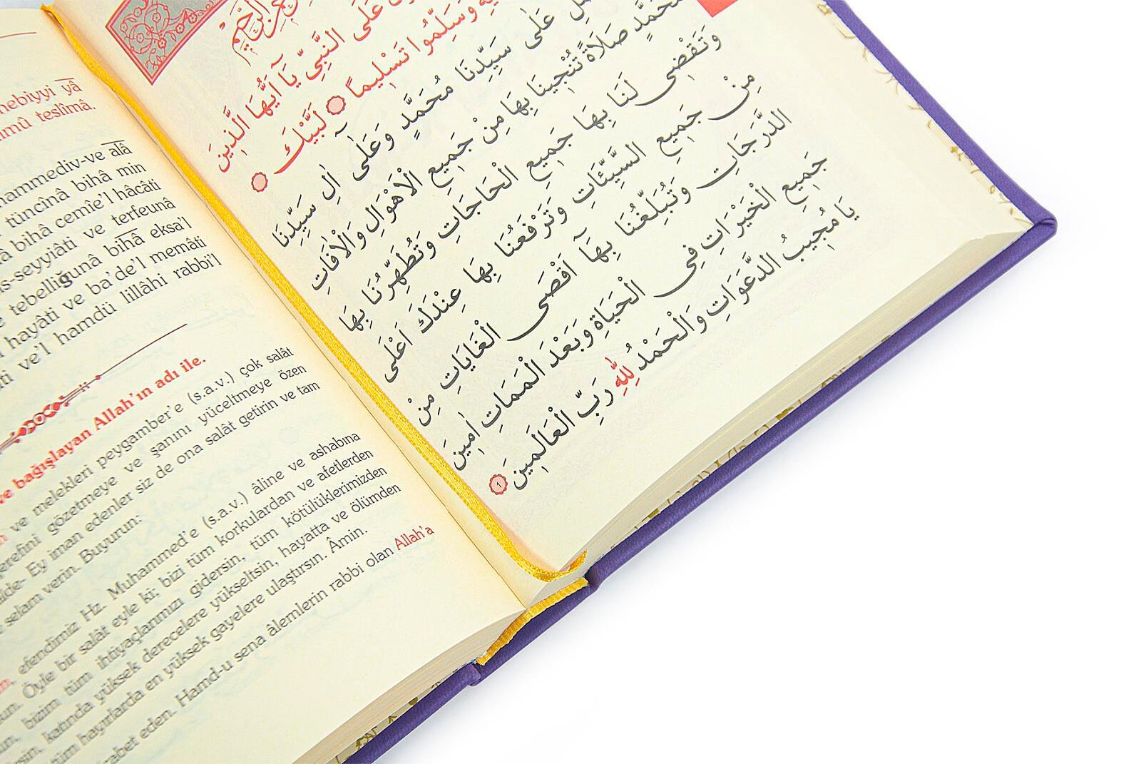 Termoderi Ciltli Büyük Cevşen - Mor