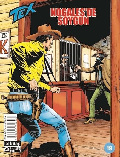 Mauro BoselliÇizgi RomanlarTex Sayı 19 - Nogales'de Soygun