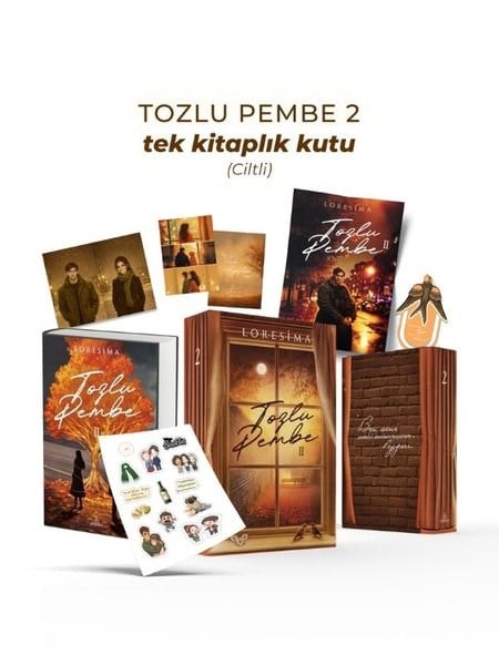 LoresimaTürk RomaniTozlu Pembe 2 - Tek Kitaplık Kutu