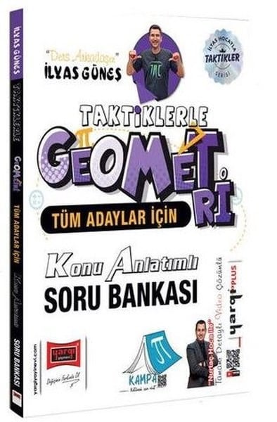 İlyas GüneşKPSS Soru Bankasi KitaplariTüm Adaylar İçin Taktiklerle Temel Geometri Konu Anlatımlı Soru Bankası