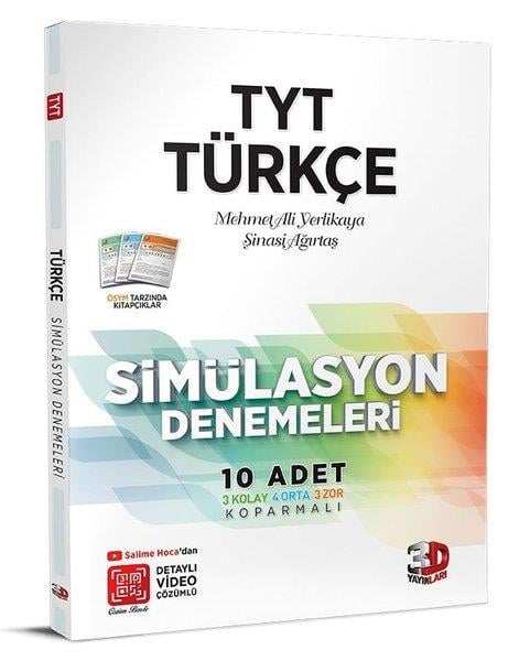 KolektifAlan Yeterlilik Testi (YKS-AYT)TYT Türkçe 10'lu Simülasyon Deneme Sınavı
