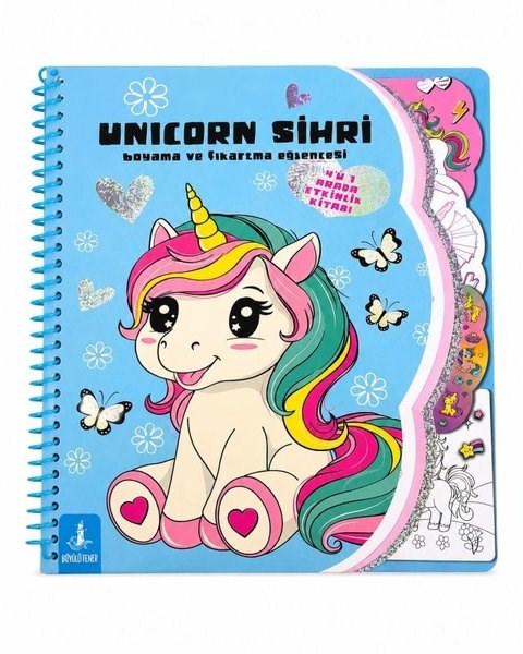 KolektifEgitim Etkinlik KitaplariUnicorn Sihri - Boyama ve Çıkartma Eğlencesi