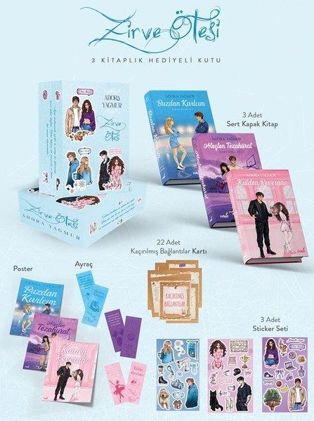 Adora YağmurLiebesromaneZirve Ötesi Serisi Seti - 3 Kitap Takım