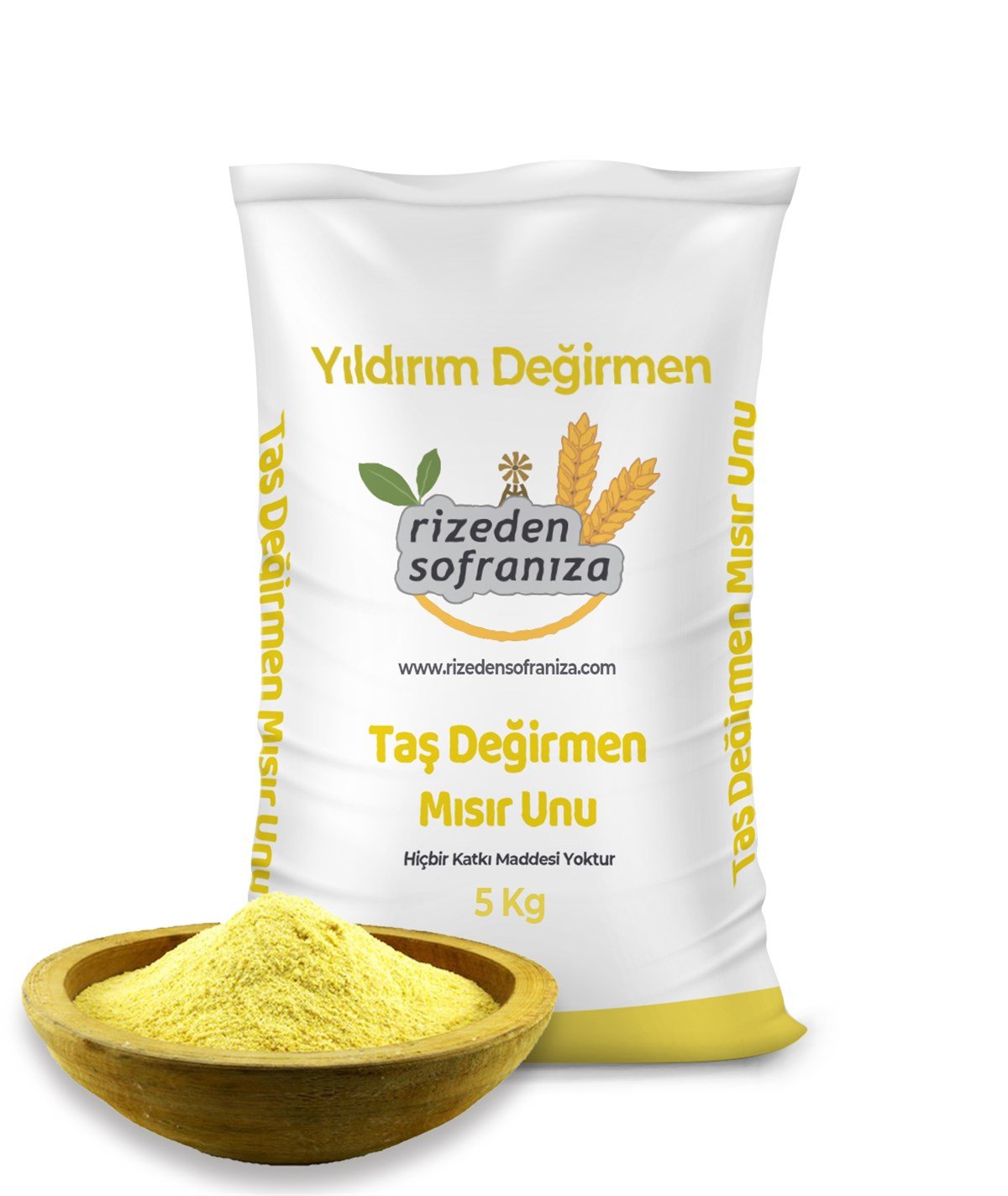Taş Değirmen Doğal Mısır Unu ( 5kg )